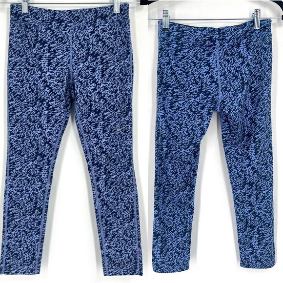 Nike Dri-FIT Essential Running‎ Crop Leggings 777168-486 Women's XS Small Blue - Picture 11 of 11